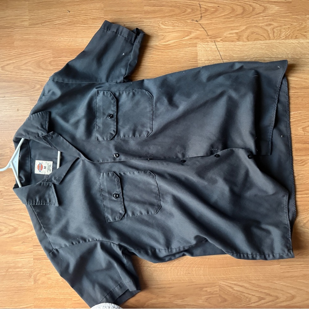 Dickies dark grey Lightweight Shirt Jacket